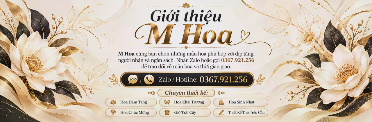 Ảnh bìa Shop hoa tươi Xã U Minh Cà Mau - Để lời nhắn thêm dịu dàng